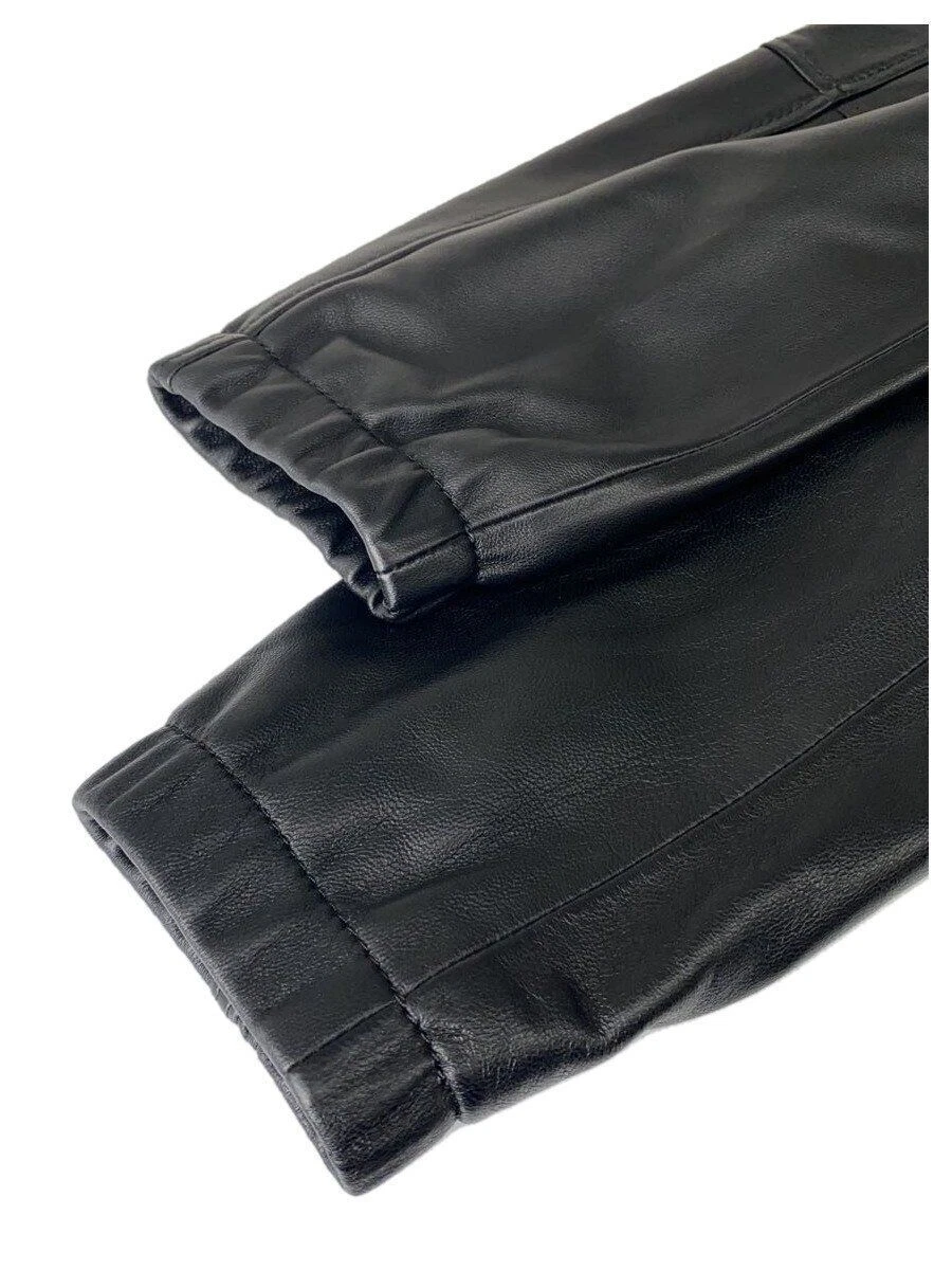 Coach Felpa con Cappuccio Zip Pelle Trainer S Pecora Nero C5233