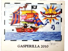 GASPERILLA Festival 2010, New Orleans Artist Jamie Hayes , pirates, buccaneers