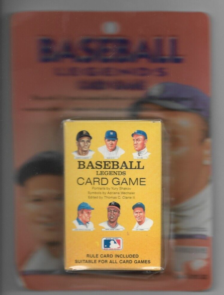1996 baseball legends card game sealed 9780880799492 eBay
