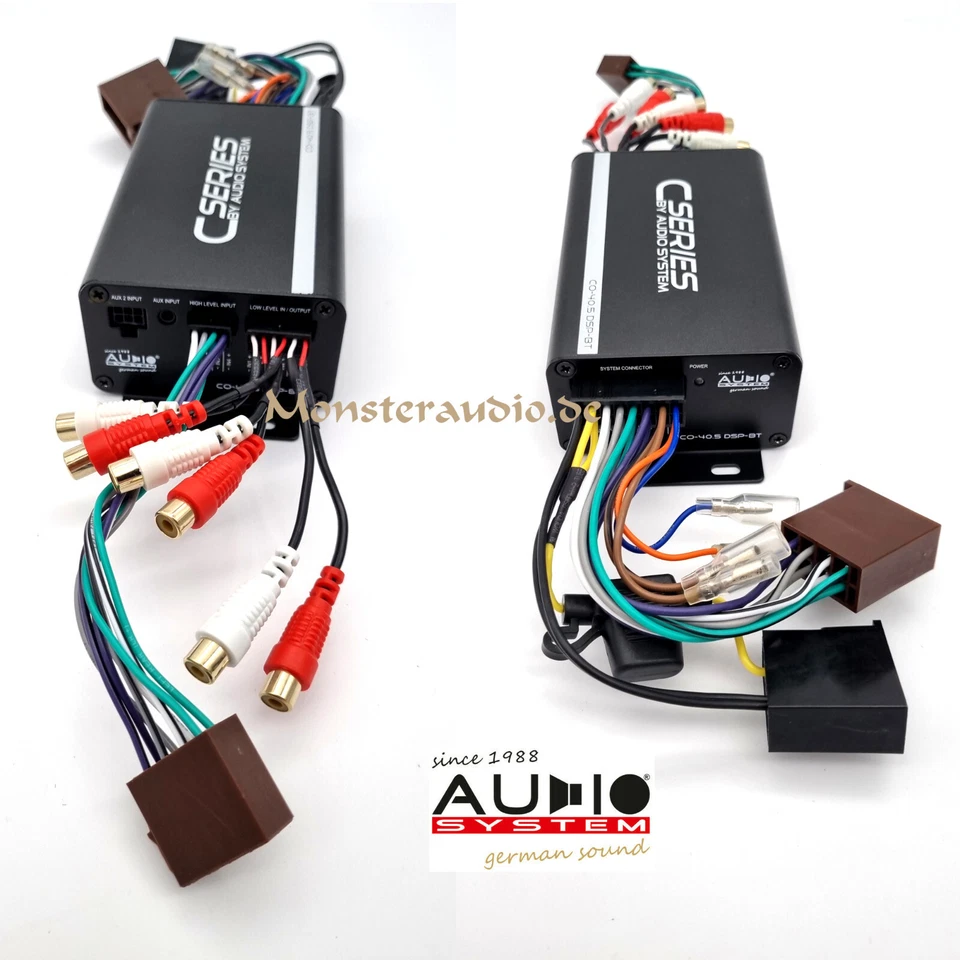 AUDIO SYSTEM plug&play 5-Kanal-Verstärker mit DSP Bluetooth CO-40.5 DSP-BT - Bild 2 von 4