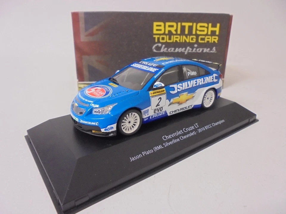Chevrolet Cruze LT 2010 BTCC Champion - 1:43 racing modellauto Atlas XX103 - Bild 1 von 4