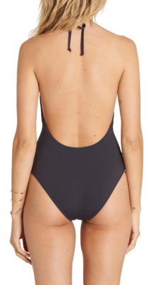 Billabong L56047 Women's Black Sol Searcher Strappy High Neck