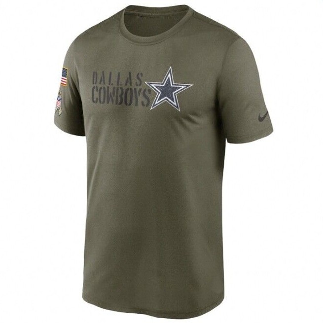 dallas cowboys nike salute to service legend long sleeve tee