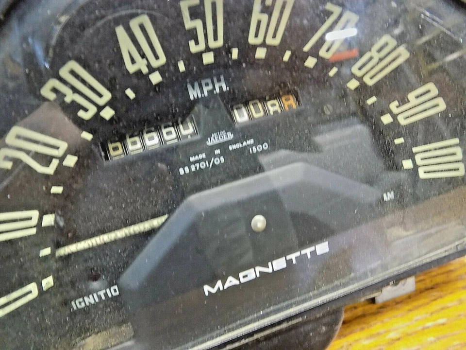 Velocímetro MG Magnette 1964-1966 Foto 2 de 4