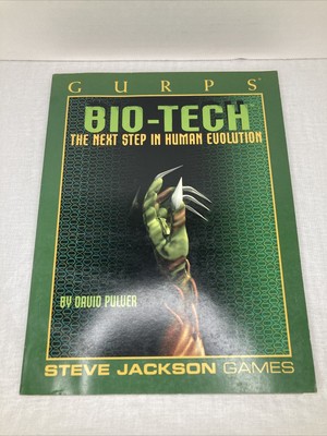 GURPS Bio-Tech The Next Step in Human Evolution Steve Jackson Games SJG02095