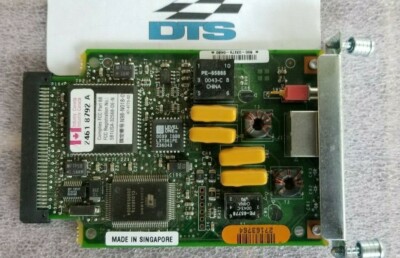 Cisco WIC-1DSU-T1 1-Port T1/Fractional T1 DSU/CSU WAN Interface Card 2461 8792 A