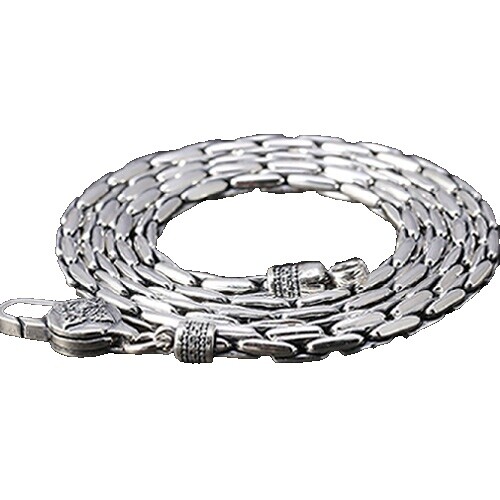 Stussy Swirly S Chain Necklace Sterling Silver Authentic Boxed | eBay
