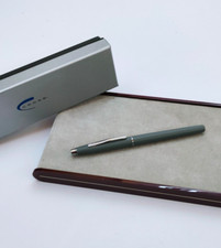 Cross Century Classic fountain pen matt gray grigio opaco Nib M gold Vintage New