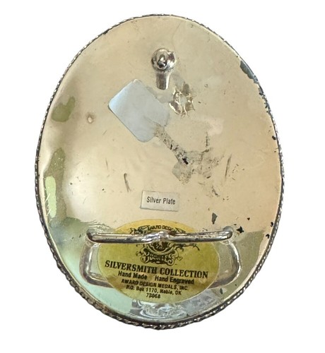 Silversmith Collection Belt Buckle Letter B Hand Made Engraved Cowgirl READ - Picture 3 of 4