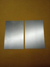 22 GAUGE STEEL SHEET METAL COLD ROLL 2 PIECES 12" LONG X 8" WIDE AUTO BODY WELD