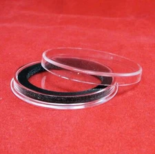 Air-Tite X37mm Ring Coin Holder Capsules for Coins Less Than 3.96mm Thick Qty 2