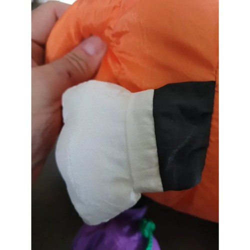Halloween Vintage 1994 Nylon Calabaza Peluche Hombre Gibson Saludos Jack o' Lantern - Imagen 13 de 15
