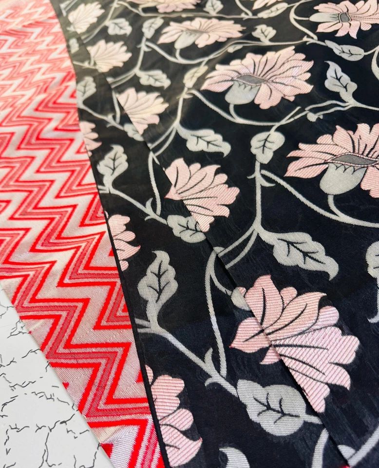 Blusa sari de seda nupcial de diseñador Sari Bollywood ropa de fiesta del sur de la India sari Foto 4 de 4