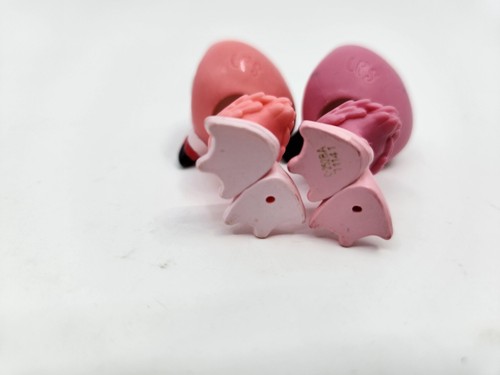 Littlest Pet Shop LPS 4-174 Thirsty Pets Flamingo 1-76 Bella Flamenco Black Beak - Picture 6 of 7