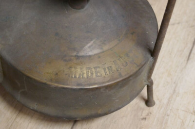 ANCIEN RÉCHAUD DE voyage pour fer à friser laiton EUR 27,00 - PicClick FR