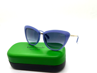 KATE SPADE CISSY/O/S 0EUA GT MILKY PURPLE CATEYE Sunglasses  display picture 1