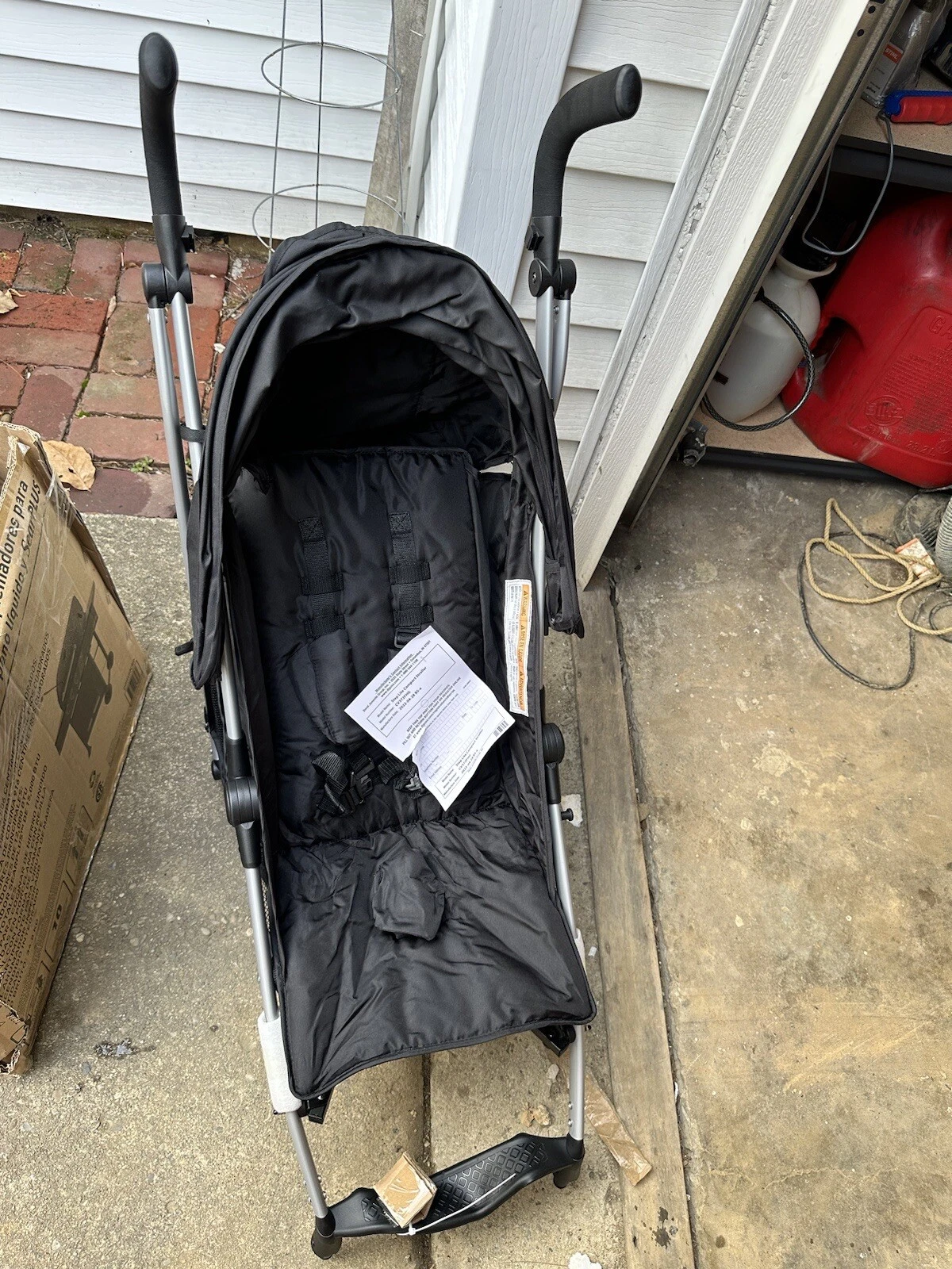 Safety 1st Step Lite Compact Stroller, One Size (Pack of 1), Back to Black