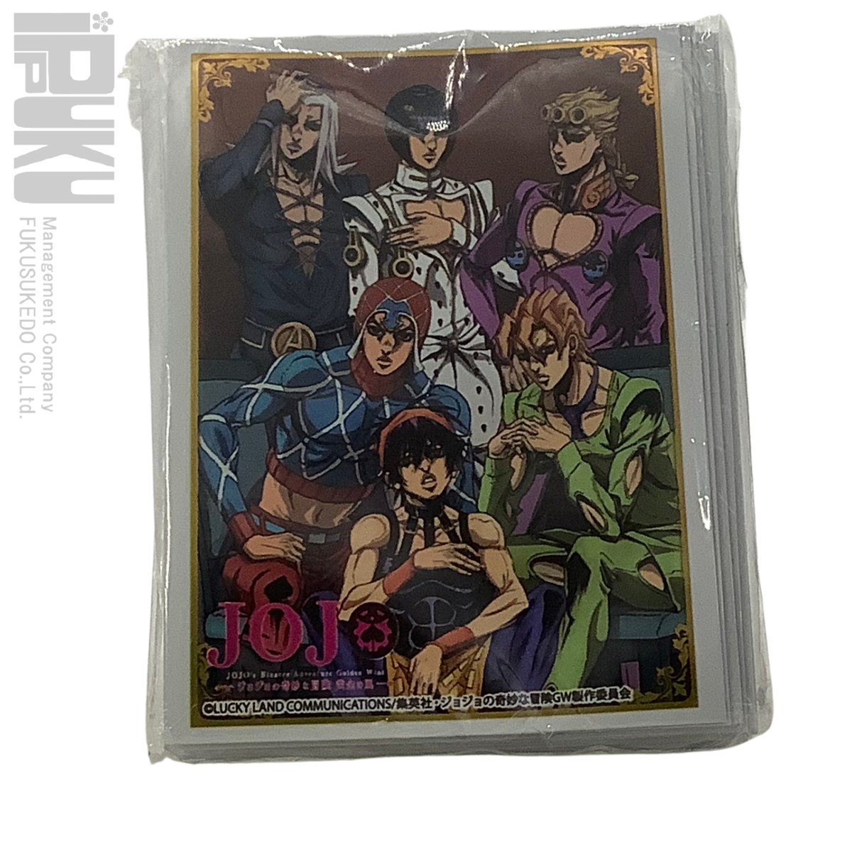 Bushiroad card Sleeves Collection JoJo's Bizarre Adventure: Golden Wind USED