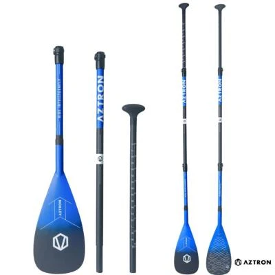 AZTRON POWER CARBON 70 SUP Paddel Stand up Paddle 3-teilig super leicht 725g
