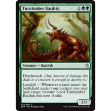 Turntimber Basilisk - 025/080 - Duel Decks: Zendikar Vs. Eldrazi - Magic - MTG