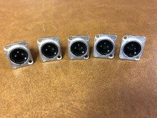  5 Pro Co / Neutrik NC3MDL-1 3 pole male receptacle
