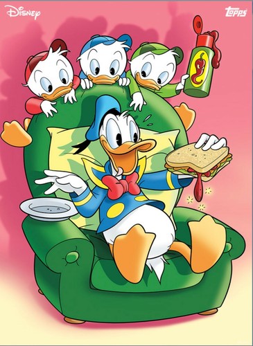 Disney Collect Topps - APRIL FOOLS' DAY SET W/AWARD - 8 Cards - GDL - Picture 3 of 11