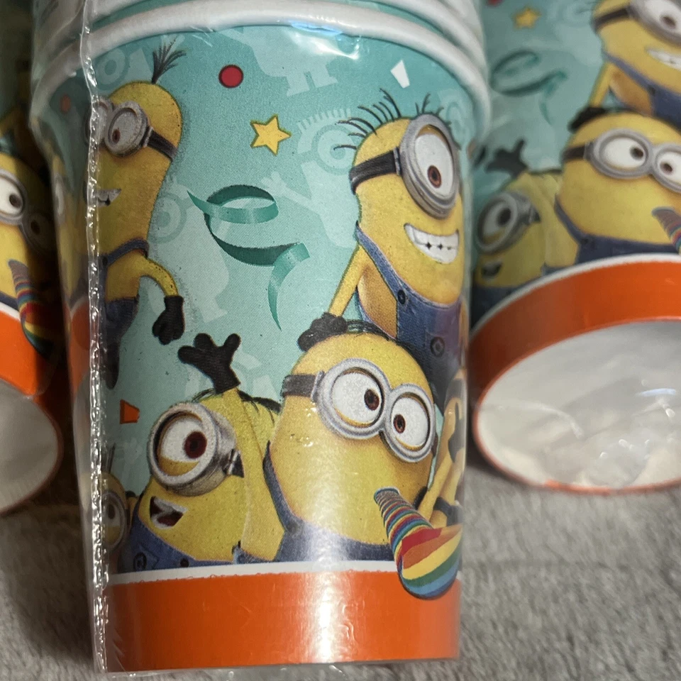 Despicable Me Minions Party Supplies-9oz tazas de papel 24 Foto 3 de 4