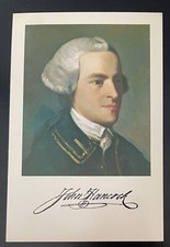 U.S-JOHN HANCOCK 1737/1793-POST CARD-UNUSED-J739