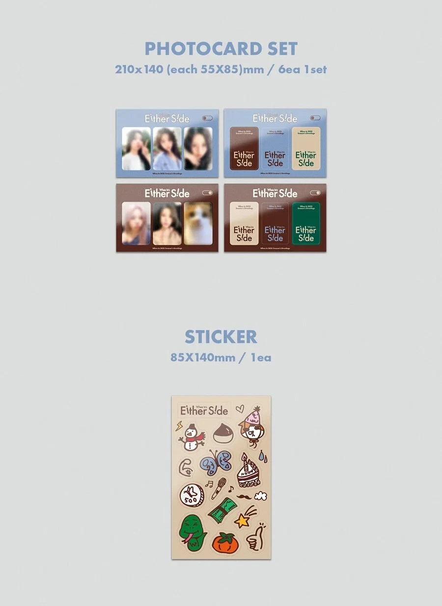 mamamoo wheein フィイン　2025シーグリ MAMAMOO WHEEIN 2025 SEASON'S GREETINGS/Calendar+Diary+Photo
