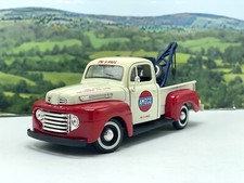 1:24 LE 1949 Ford F1 Tow Truck Pickup AMOCO Gas Station Die Cast Bank Cert #5813