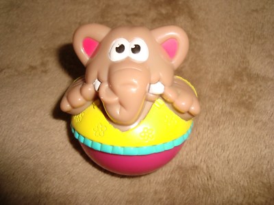 2004 Playskool Weeble Wobble Elephant Wendy's Kids Meal