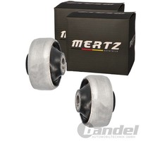 2X Mertz Querlenkerlager Buchse Hinten Unten Vorne Beidseitig Passend FÜR Audi