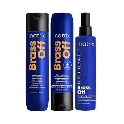 MATRIX TOTAL RESULTS Kit Brass Off shampoo 300ml + conditioner 300ml