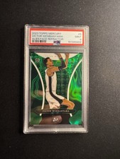 2023-24 Topps Mercury Victor Wembanyama #5 Alien Face Refractor  5/5 (RC) PSA 9