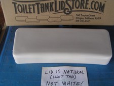 Eljer Emblem Toilet Tank Lid 151-1500 NATURAL Color Nice Condition 10C