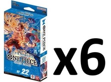 One Piece Card Game ST-22 Ace  Newgate Starter Deck 6-Box DISPLAY SEALED 
