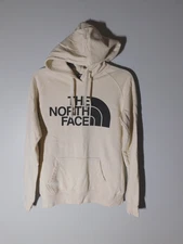 The North Face TNF P/O Activewear Hoodie Jacket Sweater Base Layer Off White XS