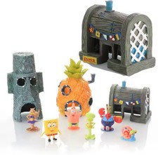 Spongebob Schwammkopf Figuren Set Action Spielzeug Patrick Mr. Krabs Sandy Gary