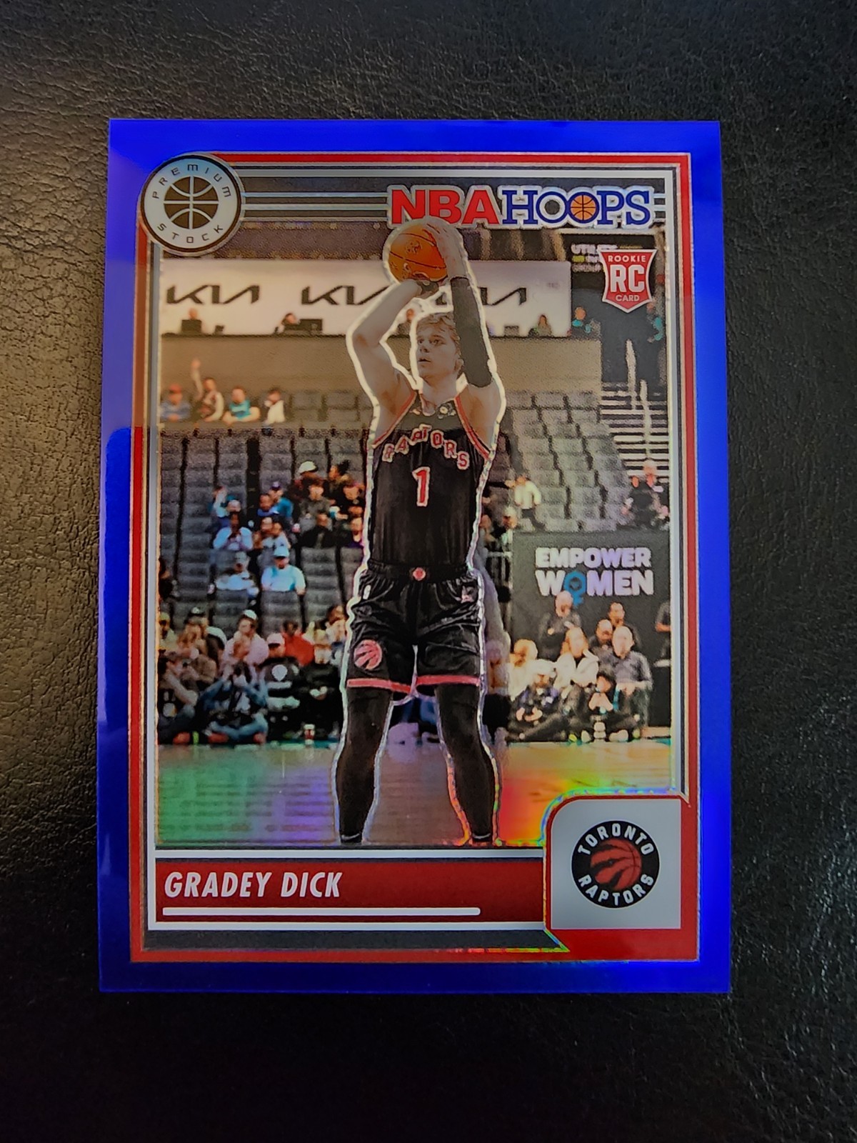 2023-24 Panini Nba Hoops Premium Stock - Gradey Dick #251 Blue Prizm /120 (RC)
