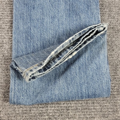 Wrangler Jeans Mens 33x35* Blue Denim Medium Wash Cowboy Cut Bootcut Western - Picture 8 of 14