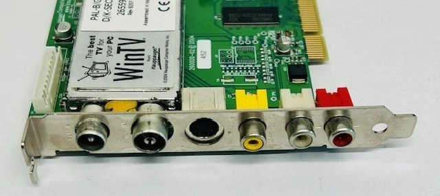 Hauppauge HP 5187-7620 WinTV PAL-B/G-I-D/K-SECAM PCI TV Tuner / Capture Card - Image 3 of 4