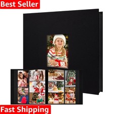1000 Pockets Photo Album 4x6, Extra Large Capacity Linen Cover Wedding Family...