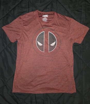 Marvel Deadpool Men's Size (XL) Red Short Sleeve Athletic T-Shirt