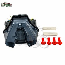 Faro Posteriore A Led Per Moto Yamaha MT07 Indicatori Di Freno E Freccia Grigio