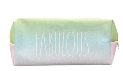 RAE DUNN Cosmetic Makeup Bag FABULOUS - American USA Import UK Seller
