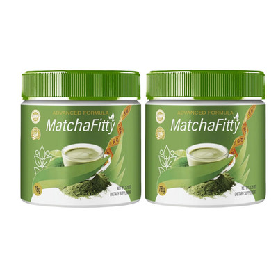 (2-Pack) MatchaFitty Powder - Matcha Fitty Powder Supports Digestion & Energy