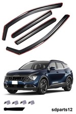 Déflecteurs de Vent Pluie d'Air pour Kia Sportage V Short Wheel apres 2021 4Pcs