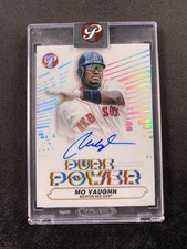 2022 Topps Pristine Pure Power Auto Mo Vaughn #PPA-MV Encase