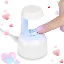 Beetles Mini UV Light for Gel Nails 1 Count Pack of 1 , 2-0-Mini Uv