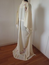 Kimono trasparente "Ro" elegante 100%Seta originale giapponese in ottima condiz.